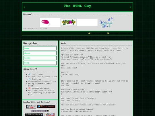 Geocities/7 screenshot
