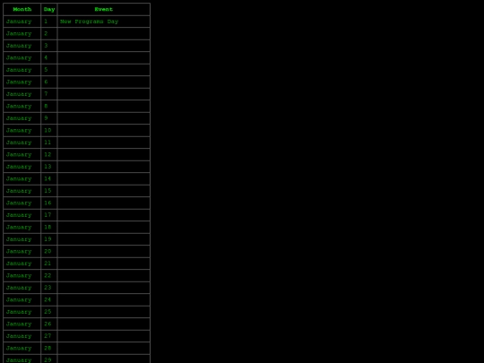 Thedays screenshot
