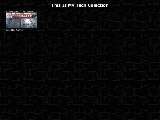 Thomas_Web/tech screenshot