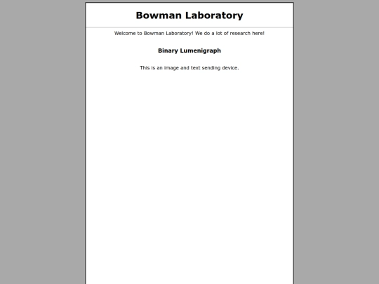 bowmanlaborotorys screenshot
