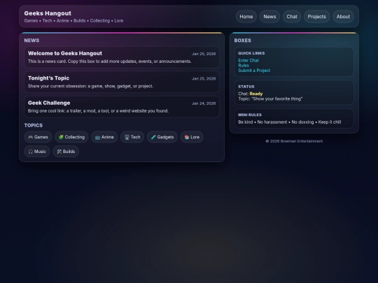 geeks screenshot