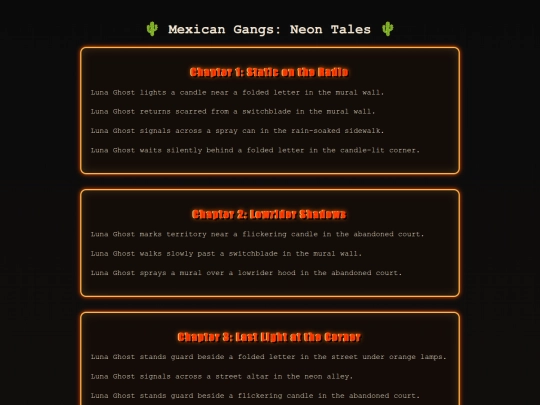 infbook/mexgang screenshot