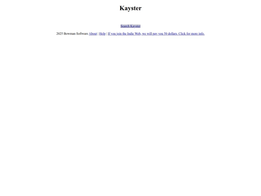 kaysterBrowser screenshot