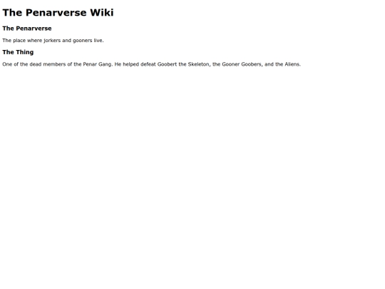 thepenarverse/wiki screenshot