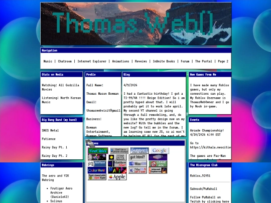 tw20.html/ThomasWeb screenshot