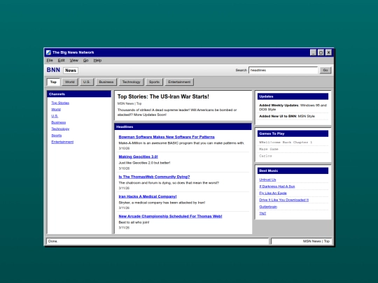 tw20.html/bignews screenshot