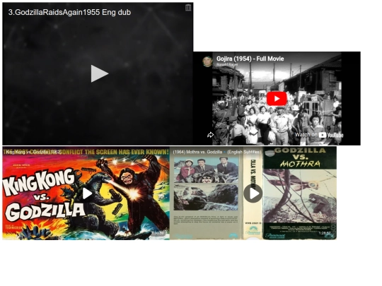 videos screenshot