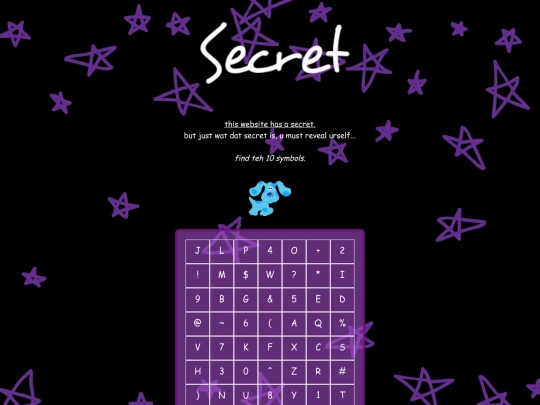 secret screenshot