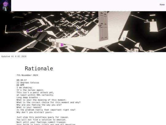 Blogs/DeadPoetPathway screenshot