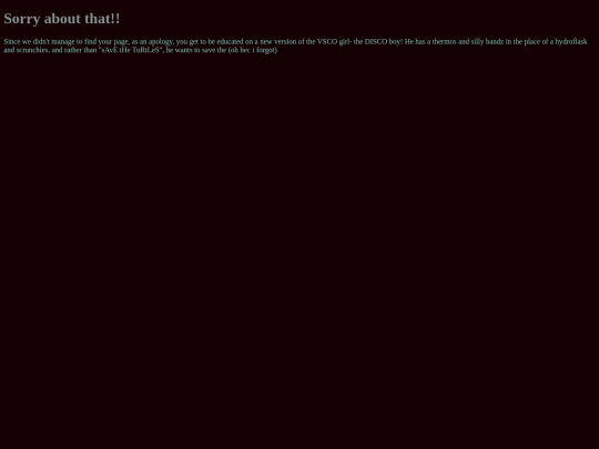 not_found screenshot