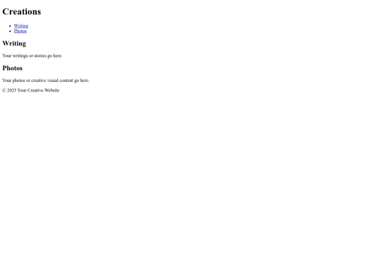 sectionsthoughts-on screenshot