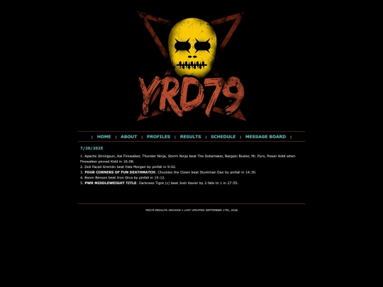 results screenshot