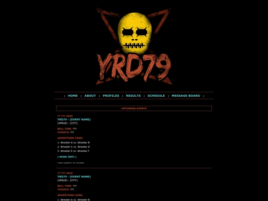 schedule screenshot