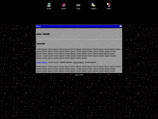 pages/main screenshot