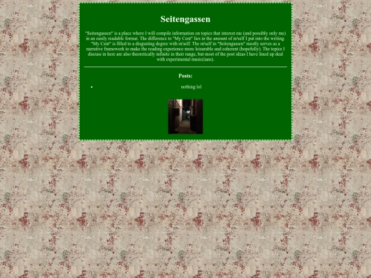 Seitengassen screenshot