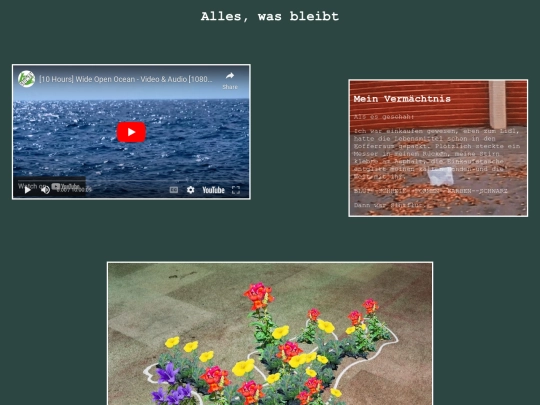 future_sites/Alleswasbleibt screenshot