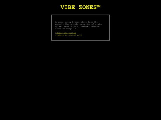 vibe zone hub/portal1 screenshot