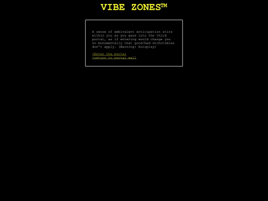 vibe zone hub/portal3 screenshot