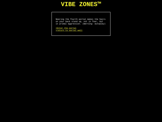 vibe zone hub/portal4 screenshot