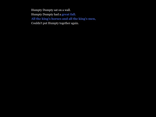 Humpty Dumpty screenshot