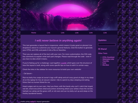 home screenshot