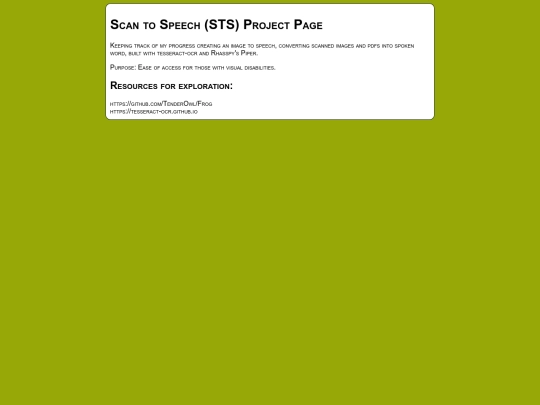 scanTOspeech screenshot