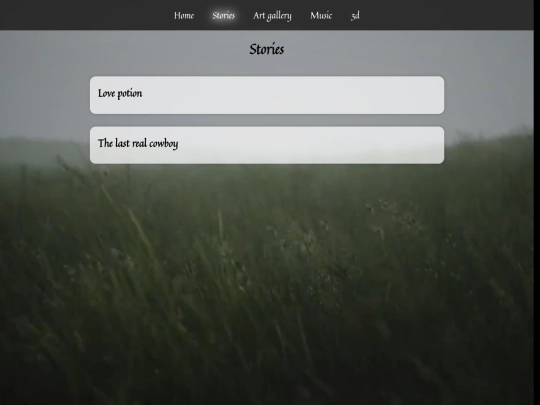 stories screenshot