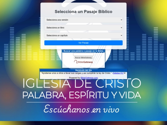 RADIO ESPIRITU Y VIDA/2 screenshot