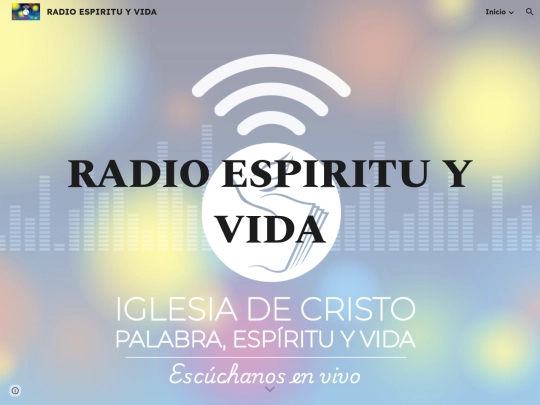 RADIO ESPIRITU Y VIDA/imagen/radio screenshot