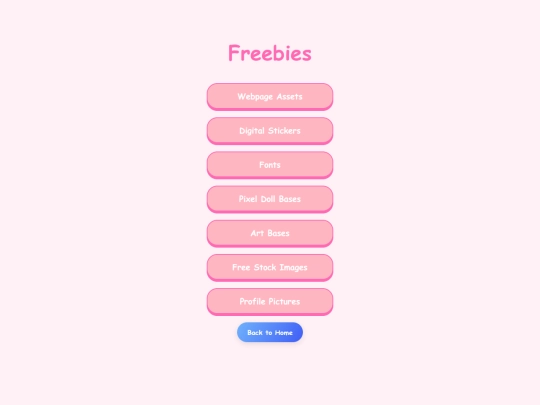 freebies screenshot