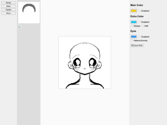 games/hairstyle_maker/hairstyle_maker_ver02 screenshot