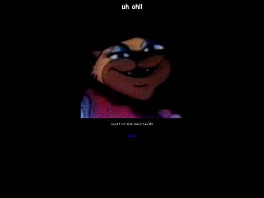 not_found screenshot