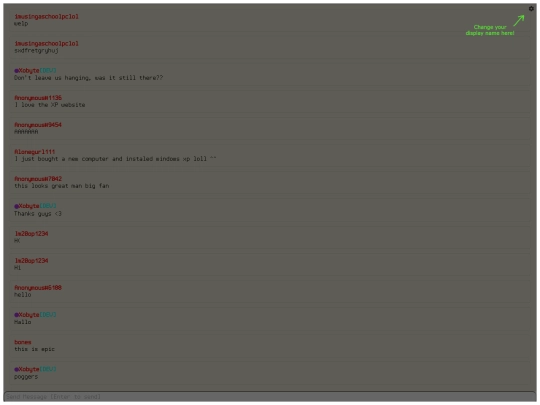 xp/xp/apps/chat screenshot