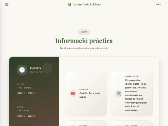 info screenshot