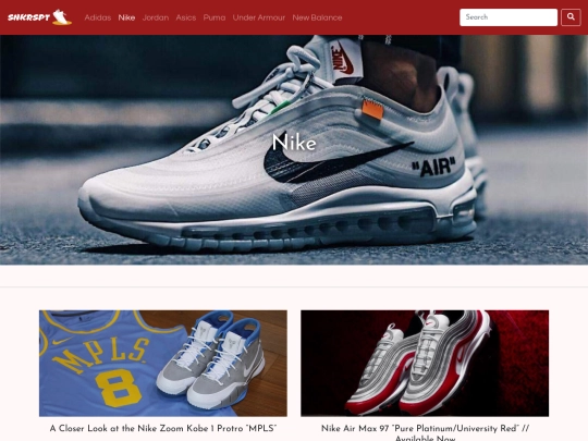 nike screenshot