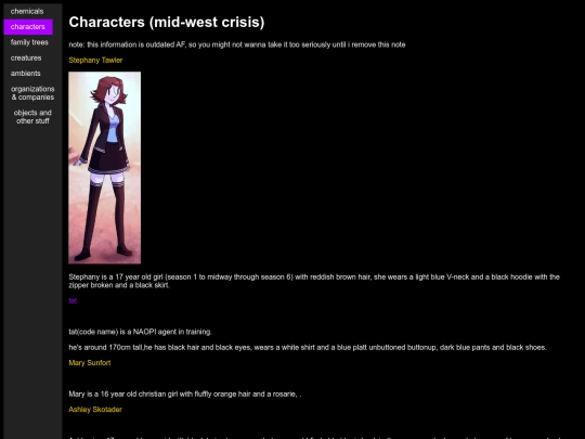 wiki/characters screenshot