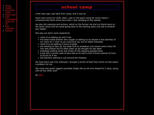 camp screenshot
