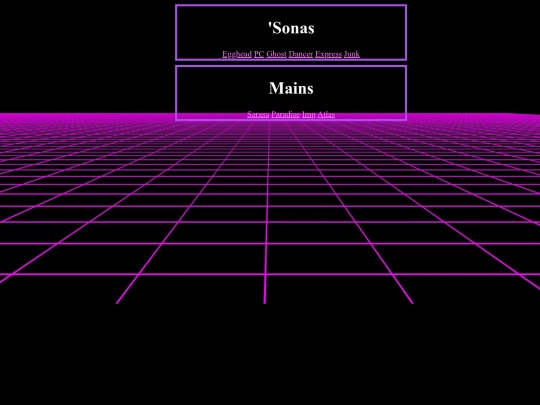Characters screenshot
