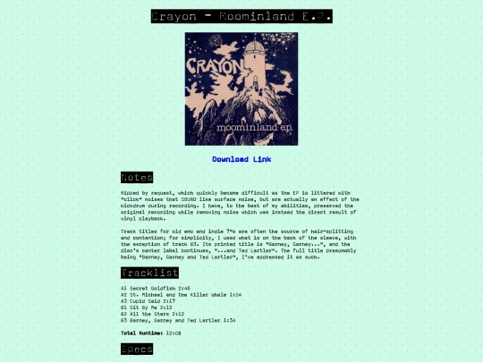 rips/moominland-ep screenshot