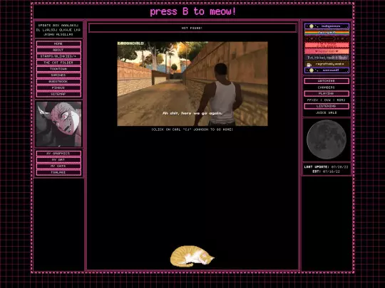 updates screenshot