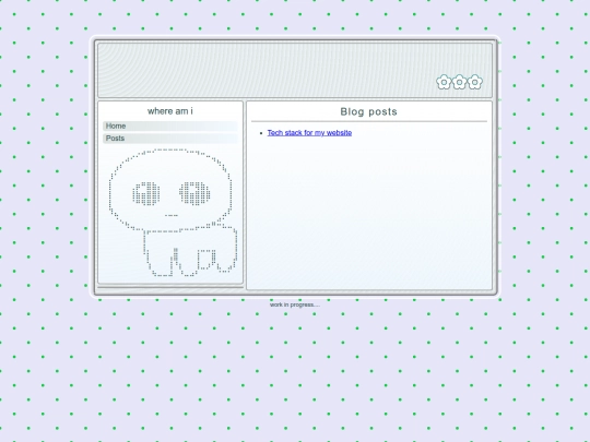 blog screenshot