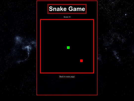 snake_game screenshot