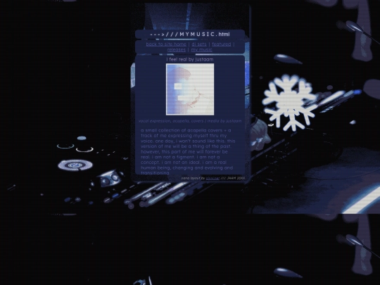 music/releases screenshot