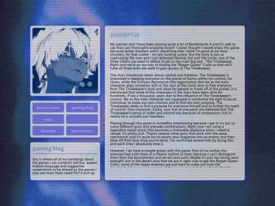 specifics/gamingblog screenshot