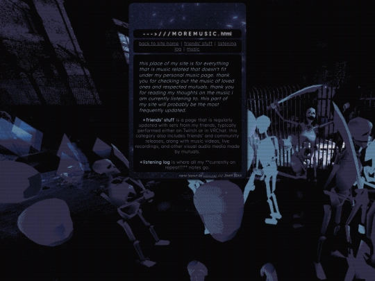 specifics/moremusic screenshot
