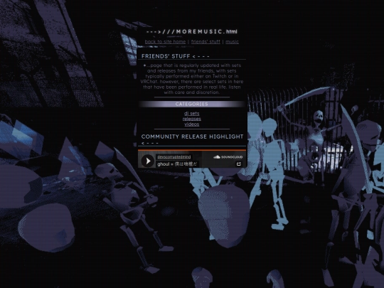 specifics/moremusic/friendsstuff screenshot