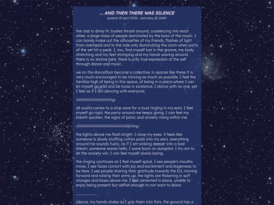 specifics/otherwriting/silence screenshot