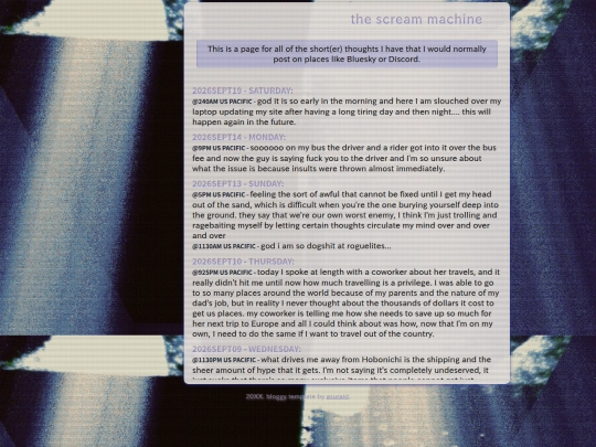 specifics/scream-machine screenshot