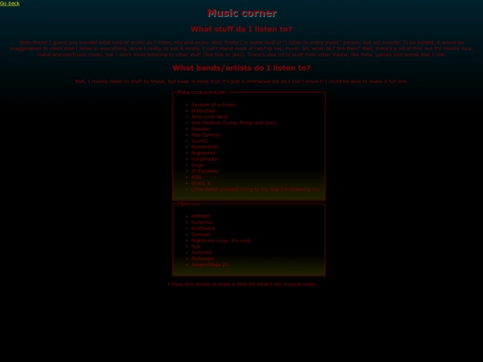 music screenshot