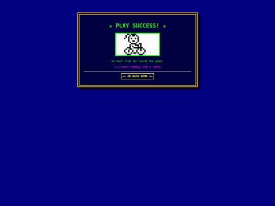 play-success screenshot